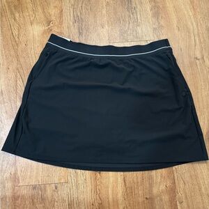 NWT Soybu Women’s Extra Large XL Black Resort Skort Athletic Golf Tennis Stretch